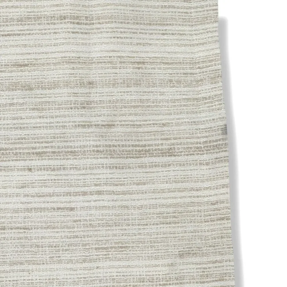 Restoration Hardware Striated Cotton Linen Pillow Sham King Size Natural